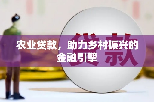 曲麻莱农业贷款，助力乡村振兴的金融引擎