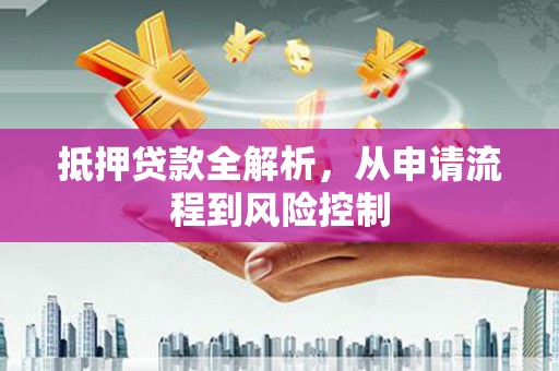 曲麻莱抵押贷款全解析，从申请流程到风险控制