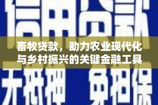 曲麻莱畜牧贷款，助力农业现代化与乡村振兴的关键金融工具