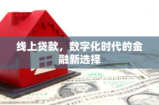 曲麻莱线上贷款，数字化时代的金融新选择
