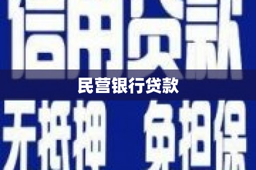 曲麻莱民营银行贷款