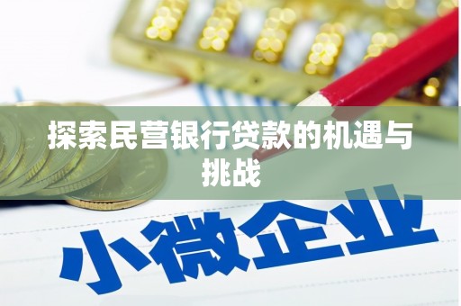 曲麻莱探索民营银行贷款的机遇与挑战