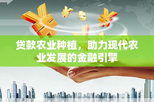 曲麻莱贷款农业种植，助力现代农业发展的金融引擎