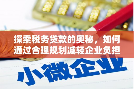 曲麻莱探索税务贷款的奥秘，如何通过合理规划减轻企业负担