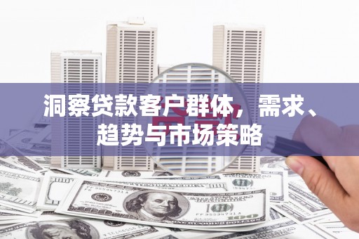 曲麻莱洞察贷款客户群体，需求、趋势与市场策略