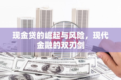 曲麻莱现金贷的崛起与风险，现代金融的双刃剑