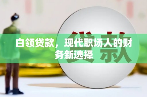 曲麻莱白领贷款，现代职场人的财务新选择