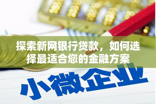 曲麻莱探索新网银行贷款，如何选择最适合您的金融方案