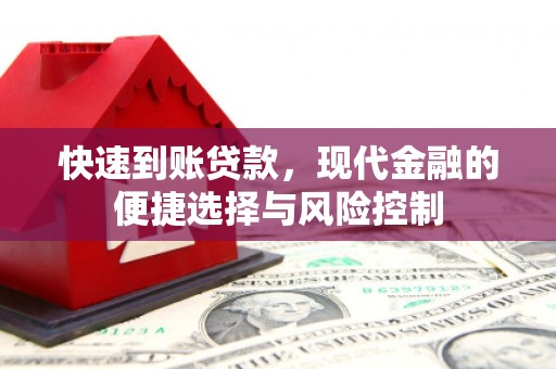 曲麻莱快速到账贷款，现代金融的便捷选择与风险控制