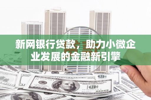 曲麻莱新网银行贷款，助力小微企业发展的金融新引擎
