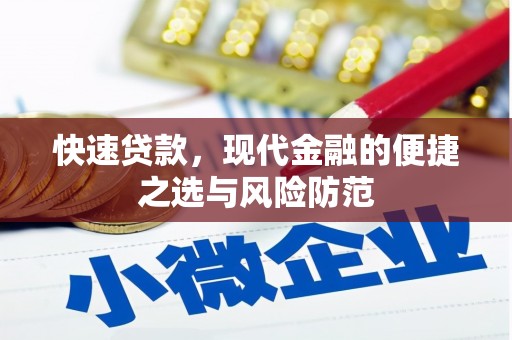 曲麻莱快速贷款，现代金融的便捷之选与风险防范