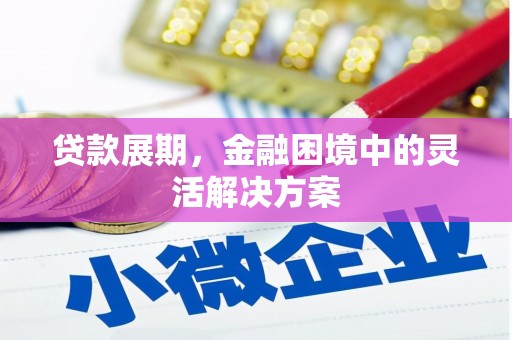 曲麻莱贷款展期，金融困境中的灵活解决方案