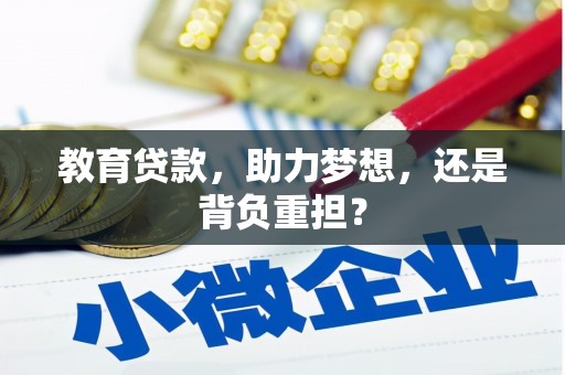 曲麻莱教育贷款，助力梦想，还是背负重担？