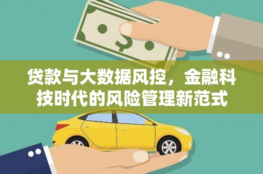 曲麻莱贷款与大数据风控，金融科技时代的风险管理新范式