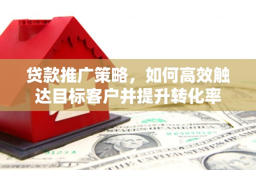 曲麻莱贷款推广策略，如何高效触达目标客户并提升转化率