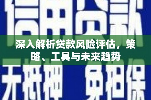 曲麻莱深入解析贷款风险评估，策略、工具与未来趋势