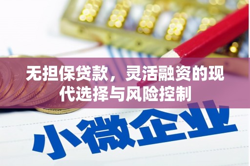 曲麻莱无担保贷款，灵活融资的现代选择与风险控制