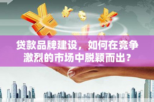 曲麻莱贷款品牌建设，如何在竞争激烈的市场中脱颖而出？