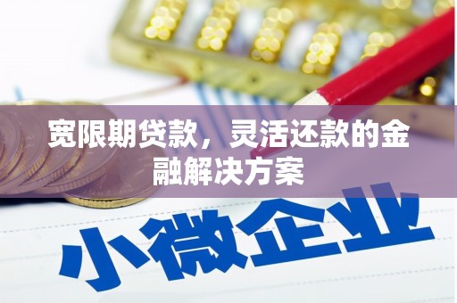 曲麻莱宽限期贷款，灵活还款的金融解决方案