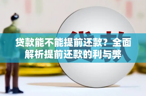 曲麻莱贷款能不能提前还款？全面解析提前还款的利与弊