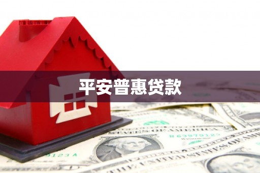 曲麻莱平安普惠贷款