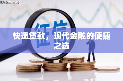 曲麻莱快速贷款，现代金融的便捷之选