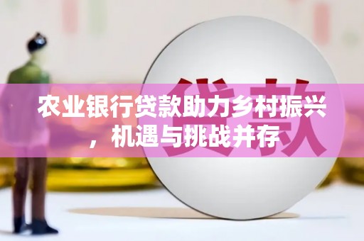 曲麻莱农业银行贷款助力乡村振兴，机遇与挑战并存