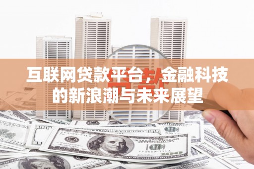 曲麻莱互联网贷款平台，金融科技的新浪潮与未来展望