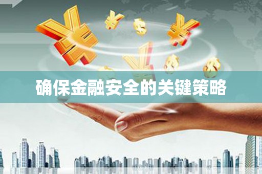 曲麻莱确保金融安全的关键策略